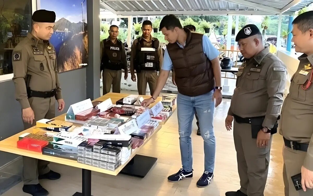 Schlag gegen schmuggel phuket polizei beschlagnahmt luxusautos und millionen