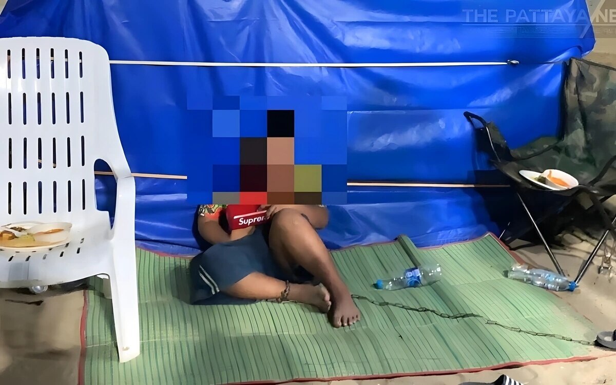 Schockierender vorfall in pattaya junge an stuhl gekettet drogenmissbrauch in der familie enthuellt