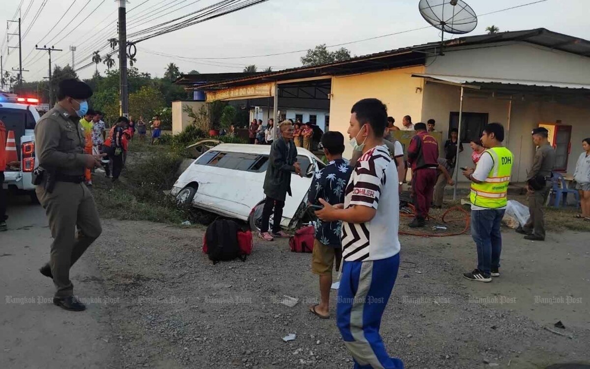 Songkran-Verkehrsunfälle fordern 116 Menschenleben