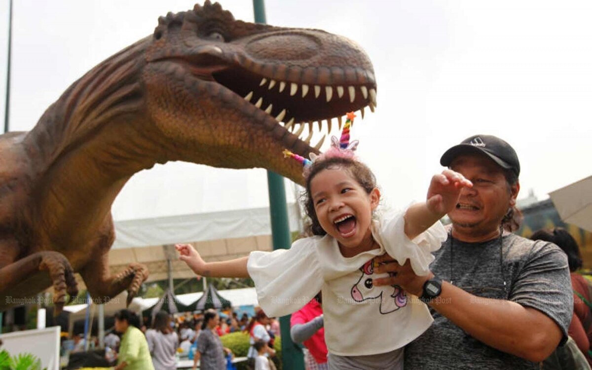 Srettha verbietet die dinosaurier ausstellung zum kindertag