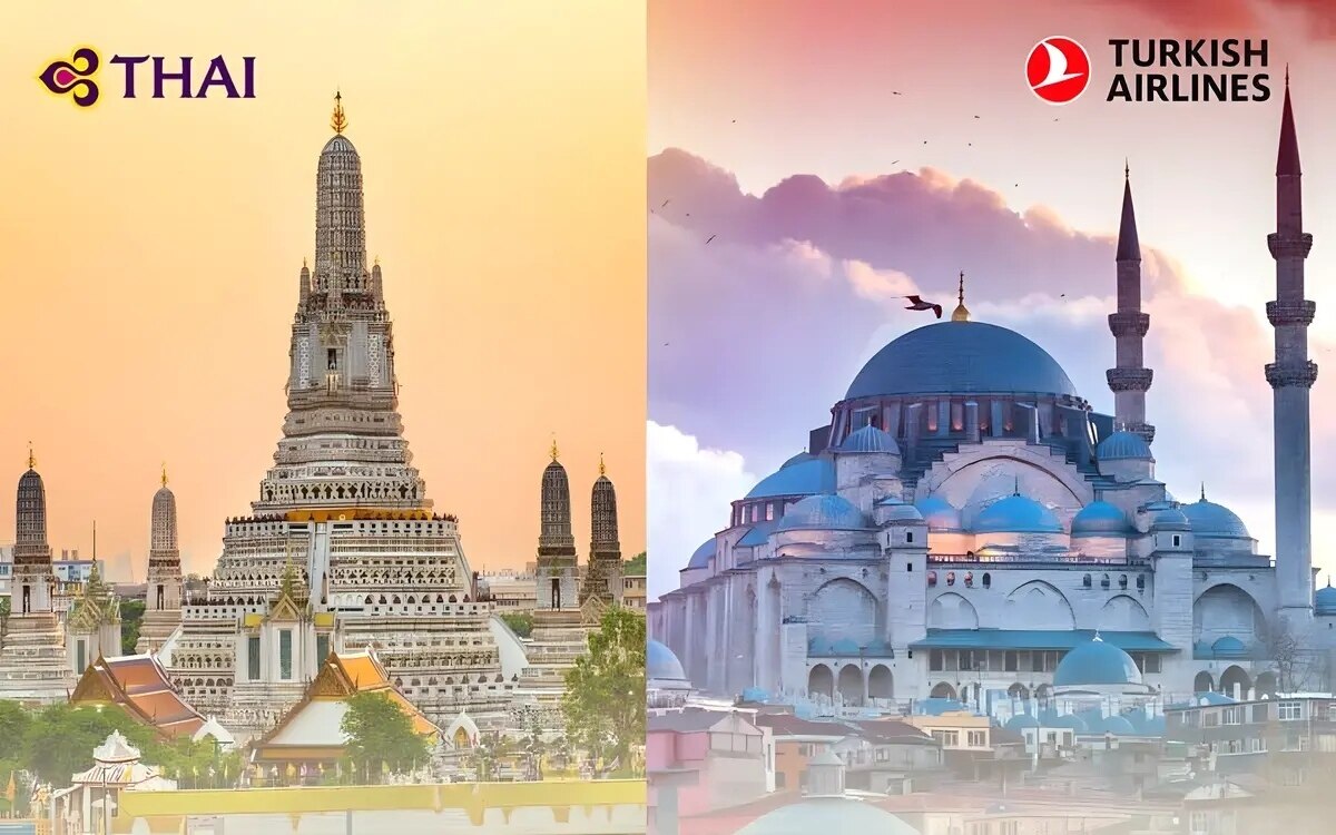 THAI und Turkish Airlines eröffnen im Dezember eine neue Strecke