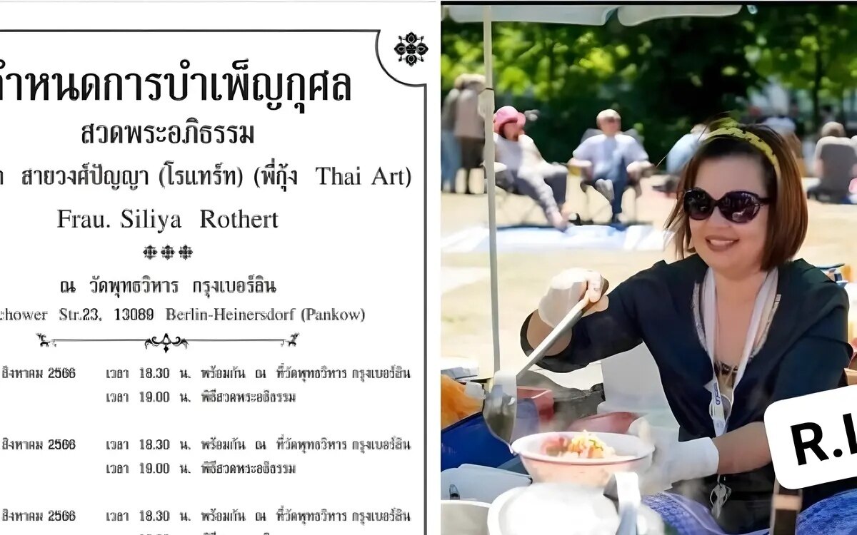 Thailändische Gastronomin Opfer eines barbarischen Mordes in Deutschland