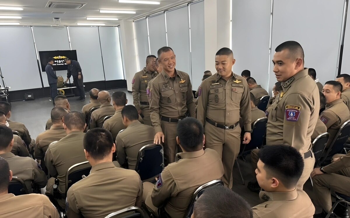 Thailaendische polizei 191 fuehrt fortschrittliches erste hilfe training ein um einsatzeffizienz zu