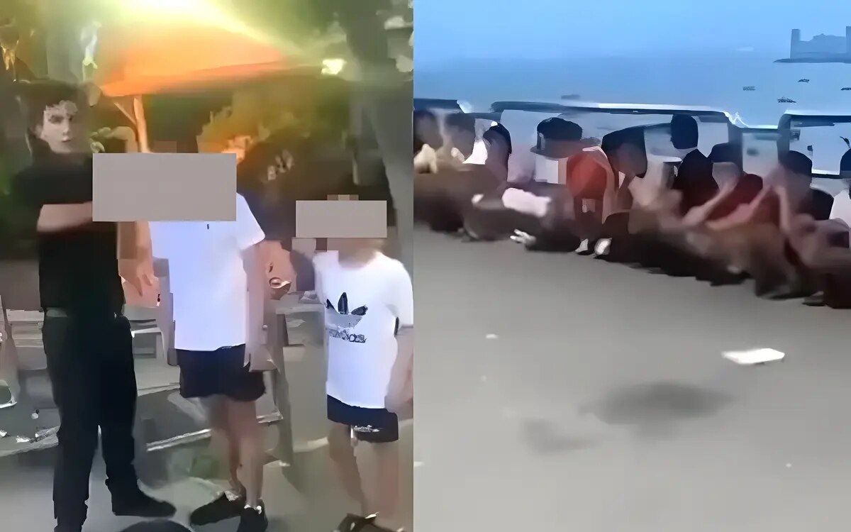 Thailändischer Zeuge fängt schockierendes Video von ausländischer Mafia in Pattaya ein (Non-Video)