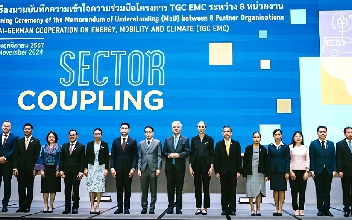 Thailand und deutschland buendeln ihre kraefte acht schluesselagenturen unterzeichnen mou fuer