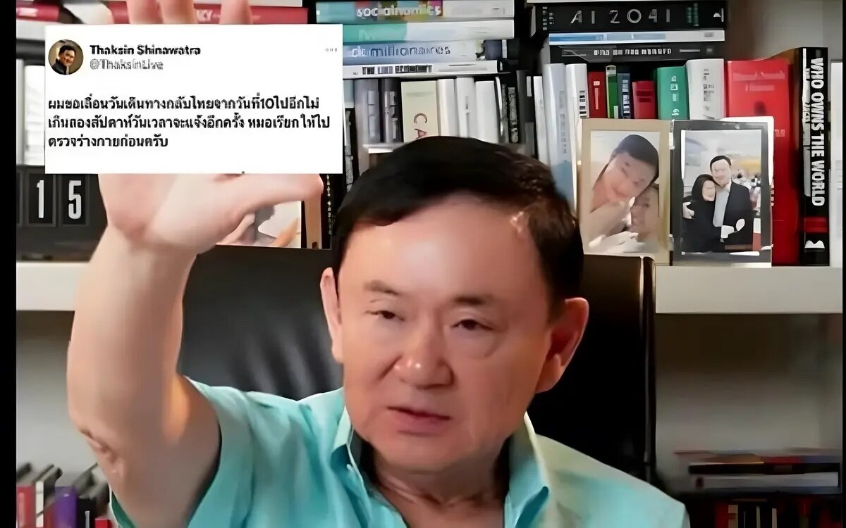 Thaksin verschiebt seine rueckkehr