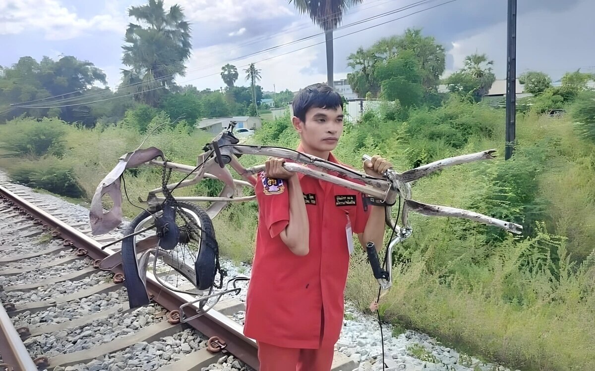 Tödlicher Unfall in Chonburi: Radfahrer ignoriert Warnsignale und wird von Güterzug erfasst