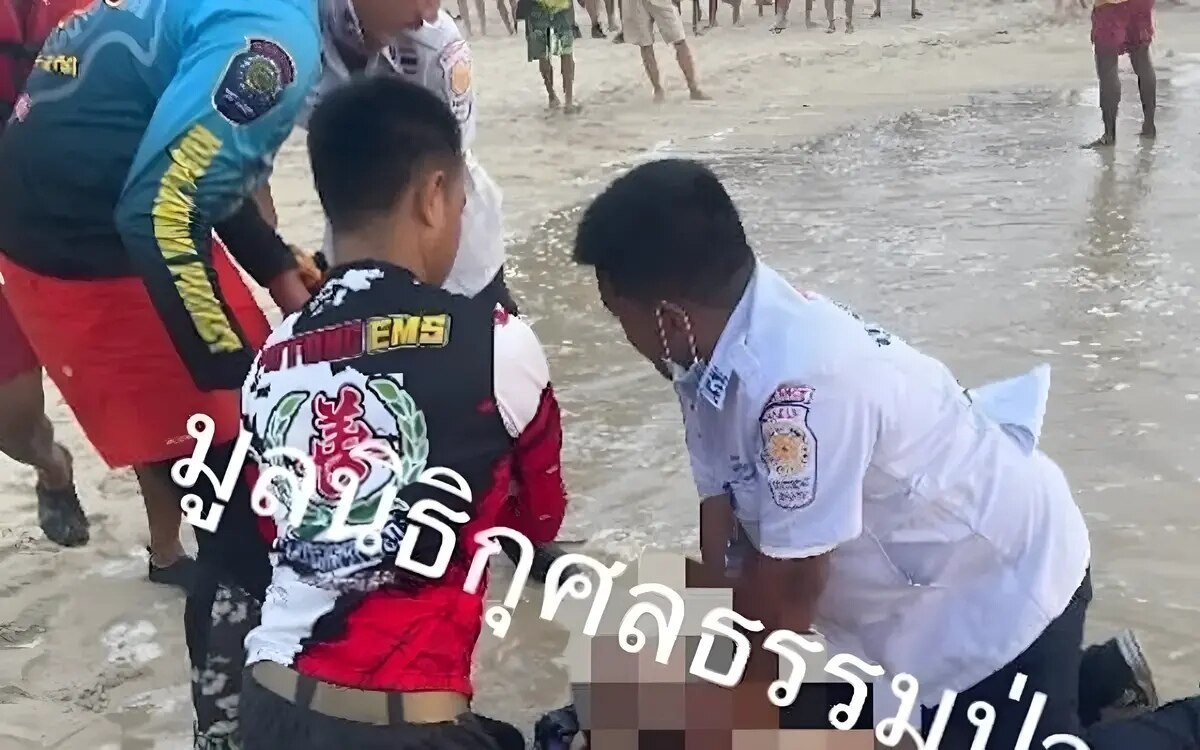 Tragischer unfall junge frau in phuket ertrunken