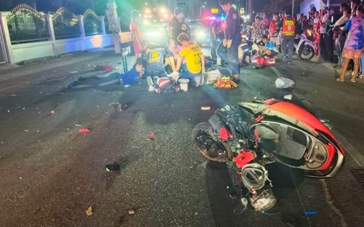 Tragischer verkehrsunfall in pattaya auslaendischer teenager fordert leben einer jungen frau