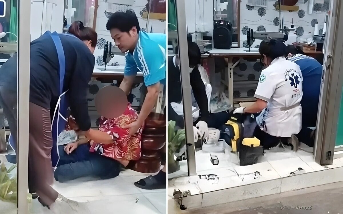 Trauriger Vorfall in Thailand: Schneider stirbt an seiner Nähmaschine - Ein herzzerreißendes Video versetzt Community in Trauer