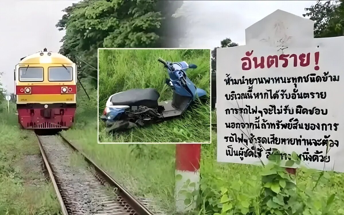 Udon Thani: Schlimmer Unfall an ungesichertem Bahnübergang - Teenagerin (19) verliert ihr Leben