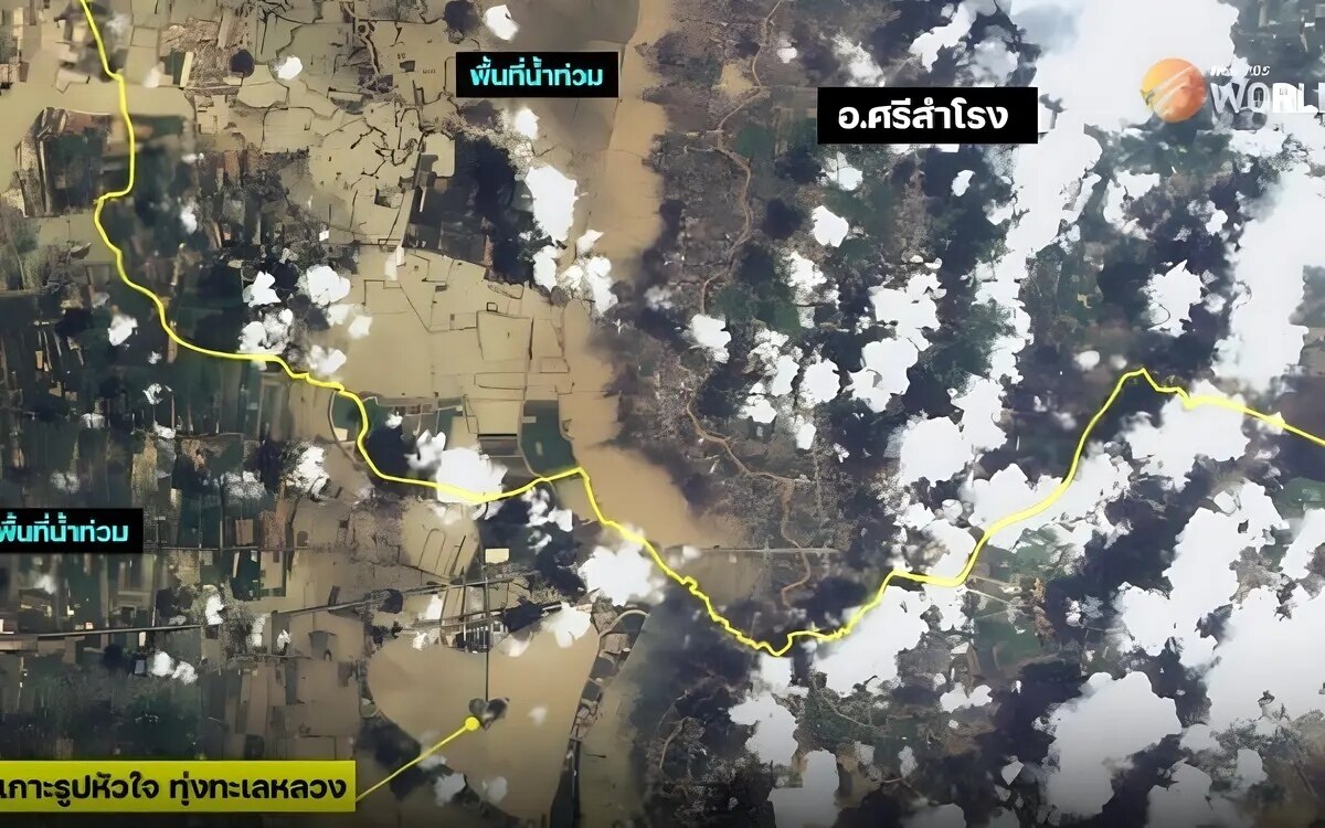 Ueber 63 000 hektar landwirtschaftliche nutzflaeche in 17 thailaendischen provinzen durch