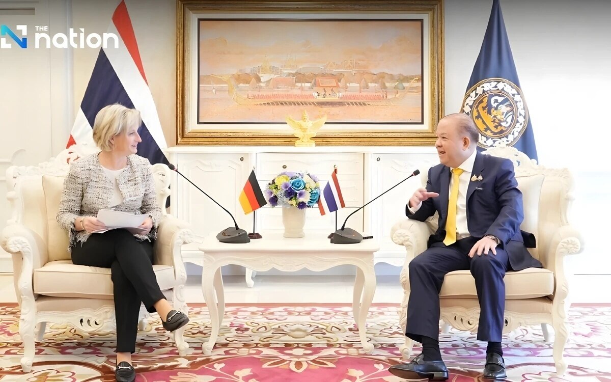 Umsatzstark und zukunftsorientiert thailands handelsminister trifft deutsche delegation fuer