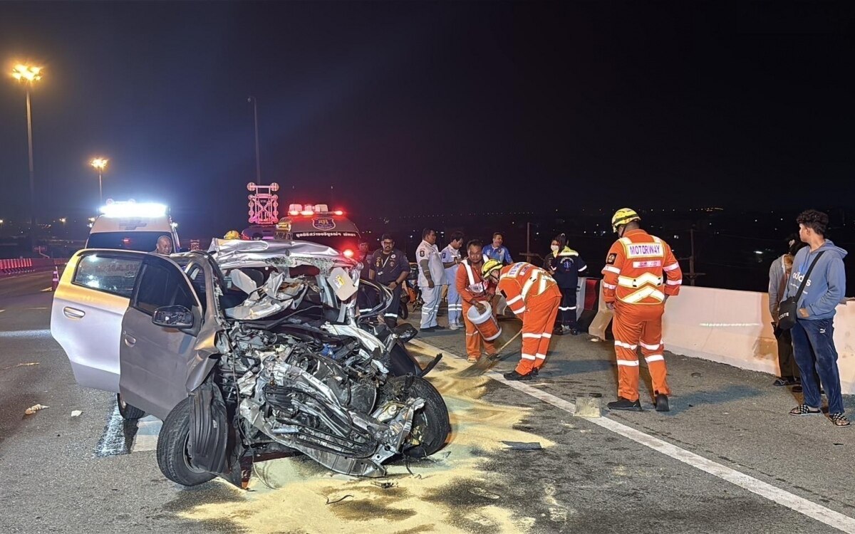 Unfall auf der autobahn 7 auslaendischer fahrer stirbt nach kollision