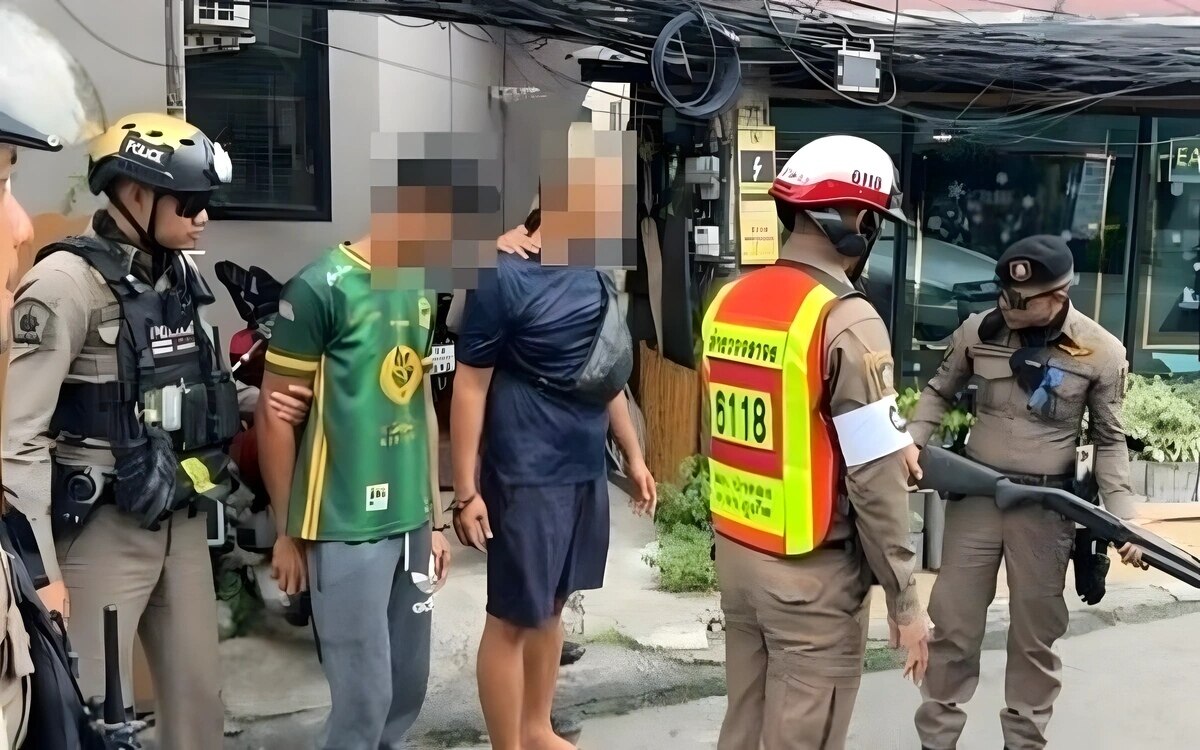 Unfassbarer Vorfall in Patong: Zwei Männer nach Schrotflinten-Angriff bei Verkehrsstreit festgenommen