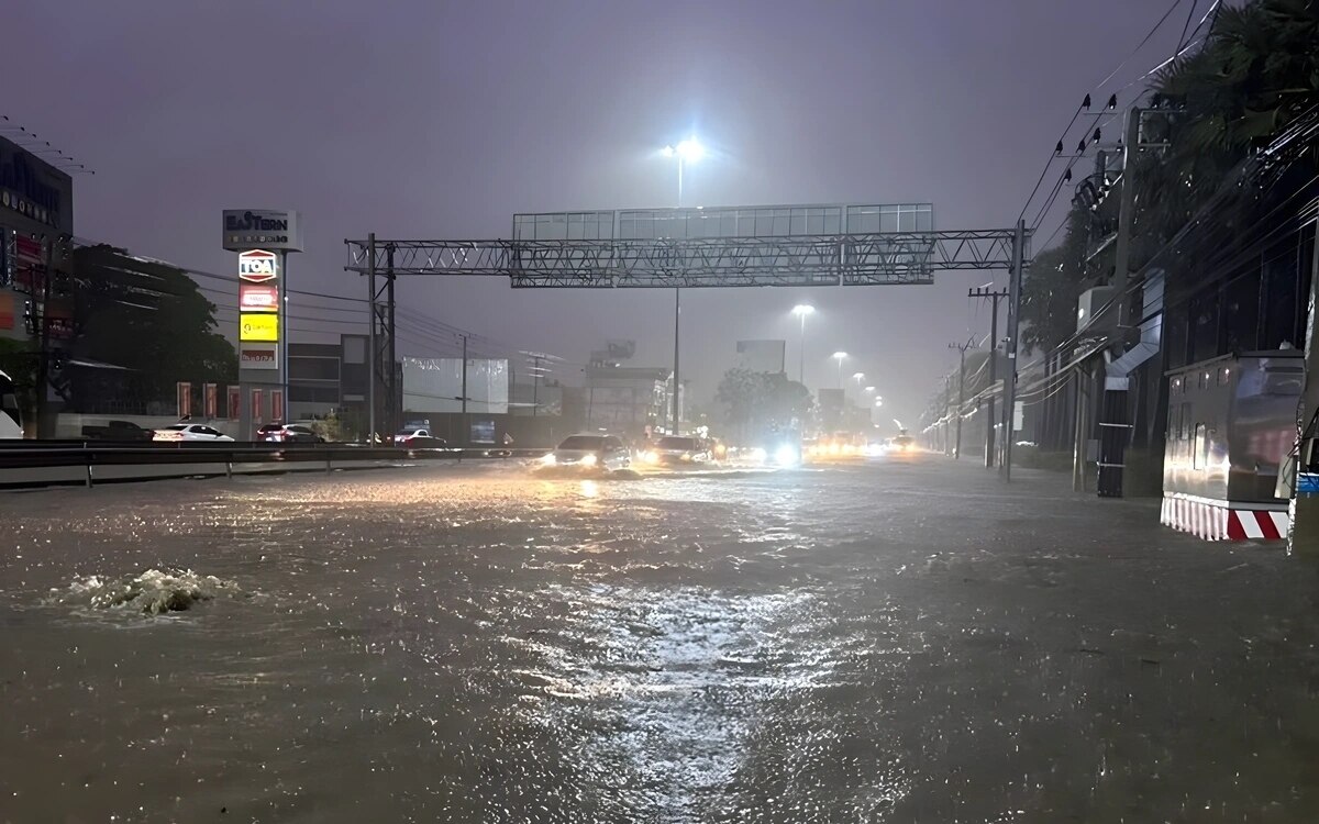 Ungewoehnliche wetterlagen in thailand november bringt ueberraschenden regen und kuehle morgen