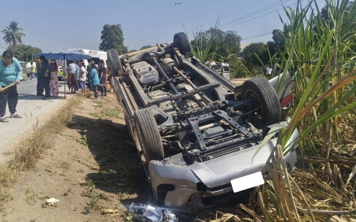 Unglücklicher Unfall in Phitsanulok: Polizeifahrzeug überfährt ältere Frau beim Überqueren der Straße