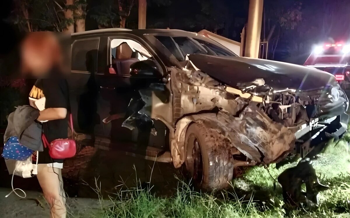 Verkehrsunfall in tak betrunkene bezirkschefin verursacht tod von zwei teenagern