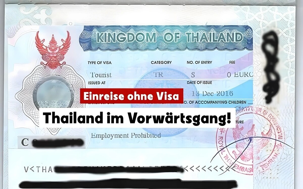 Visa-freie Regelung stärkt thailändisch-chinesische Freundschaft