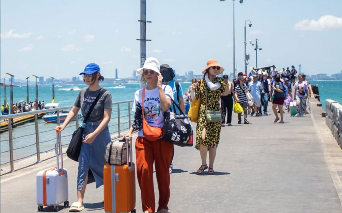 Wasserknappheit auf koh lan in pattaya