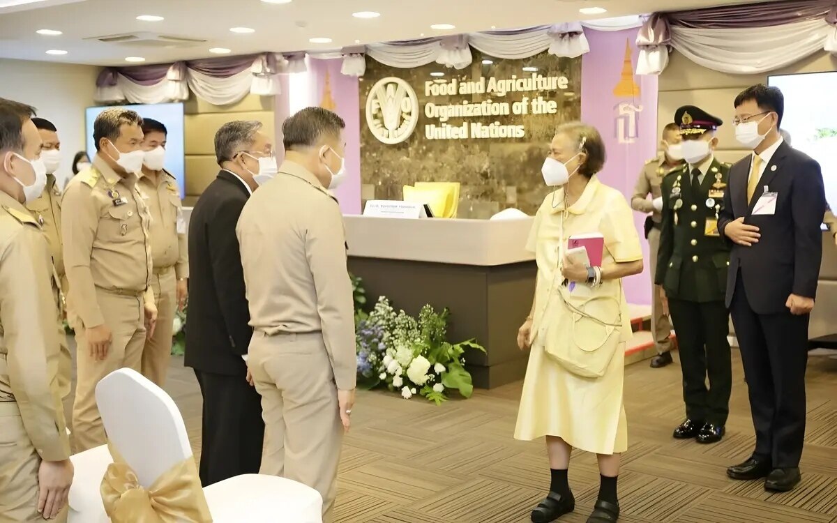 Wasserknappheit nimmt zu prinzessin sirindhorn ruft zum handeln auf