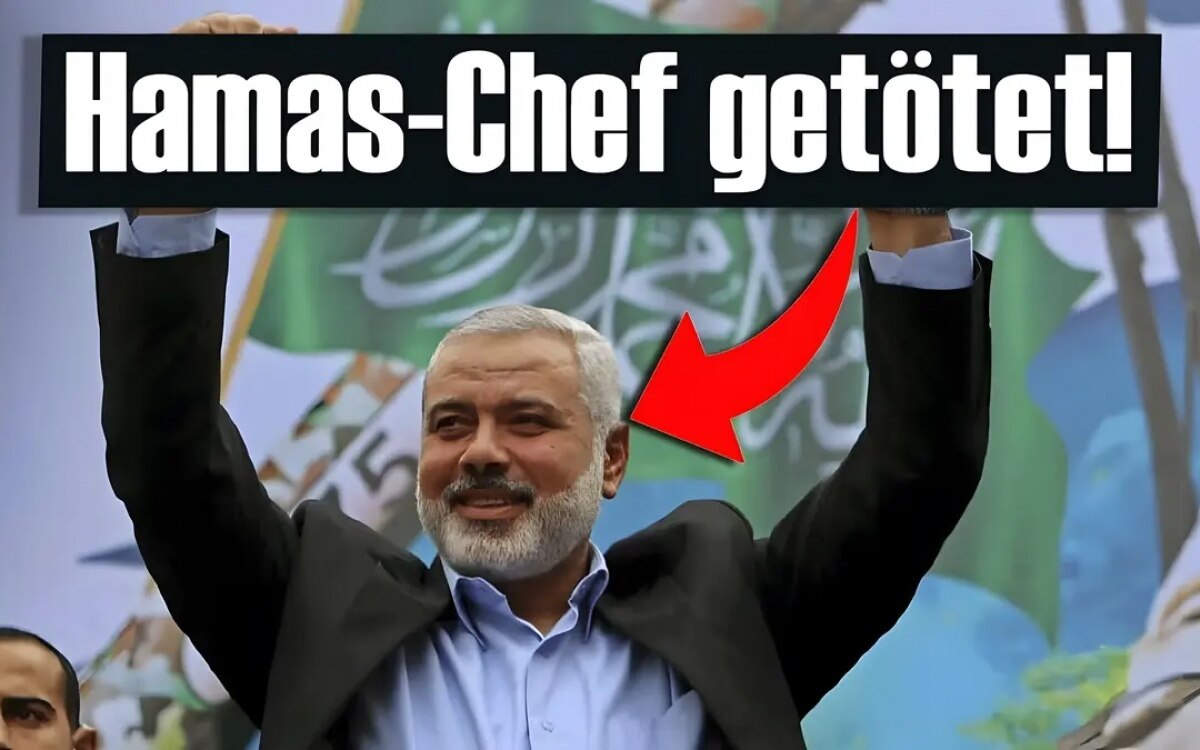 Iran hamas fuehrer ismail haniyeh in teheran getoetet