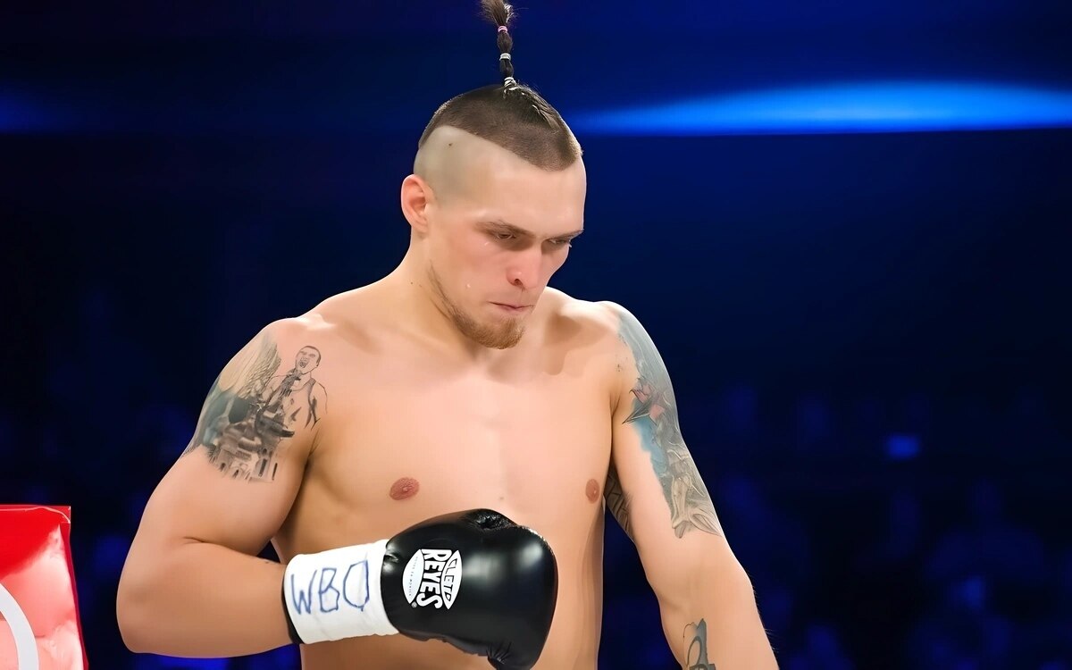 Krakau box weltmeister usyk in handschellen festnahme am flughafen