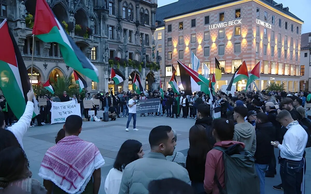 München: Brandanschlag auf Anti-Israel-Protestcamp