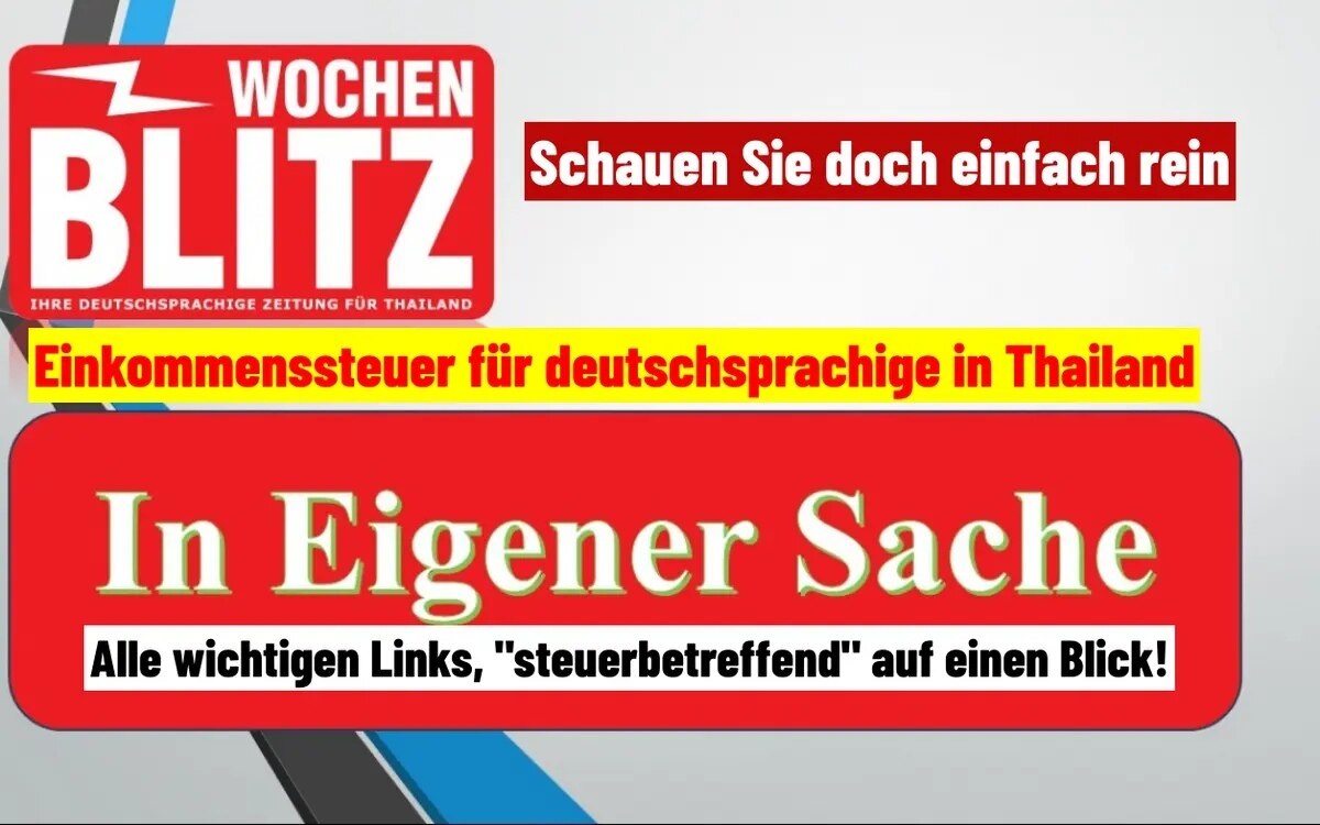 Neues aus dem steuerdschungel aenderungen fuer rentenempfaenger in thailand alle wichtigen links