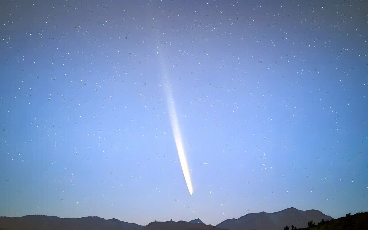 Wien: Komet Tsuchinshan-Atlas begeistert Astronomie-Fans