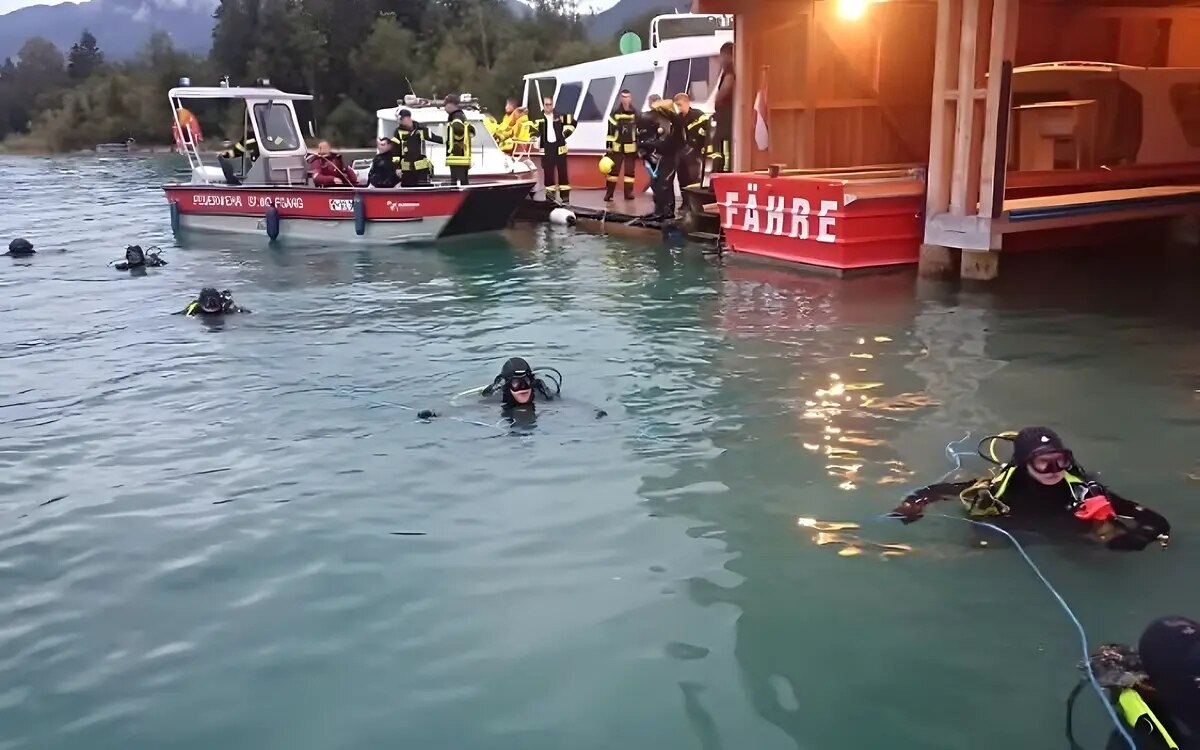 Wien unglueck am wolfgangsee familienvater rettet kinder ertrinkt jedoch