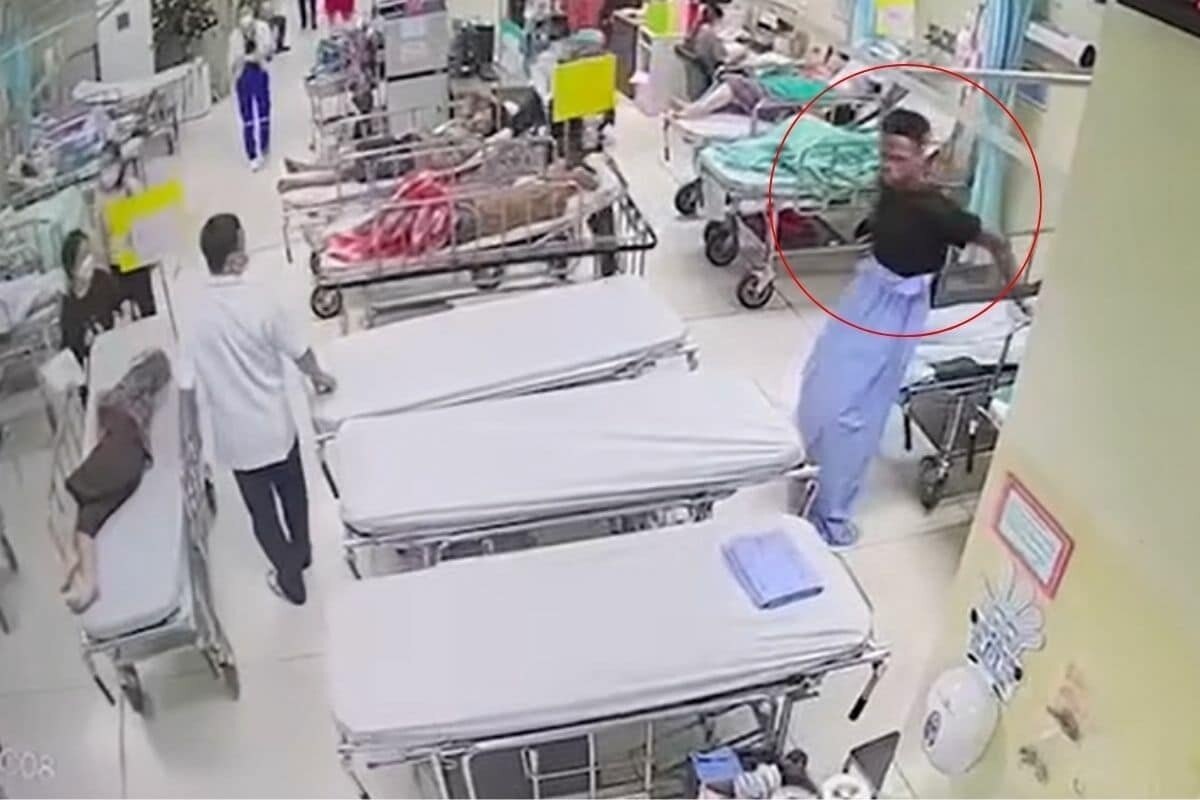 Ausländer greift medizinisches Personal im Bangkoker Krankenhaus an und hinterlässt angeblich einen Toten - Erschütterndes Video