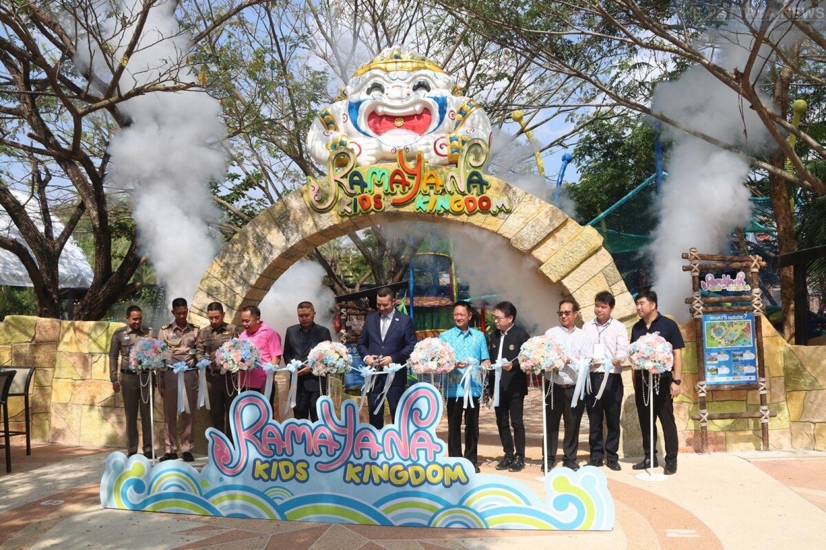 Ramayana Water Park in Pattaya: Pünktliche Eröffnung zu Songkran mit neuen Kinderzonen (Fotos)