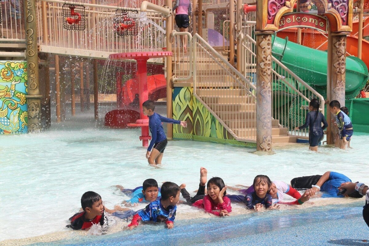 Ramayana Water Park in Pattaya: Pünktliche Eröffnung zu Songkran mit neuen Kinderzonen (Fotos)