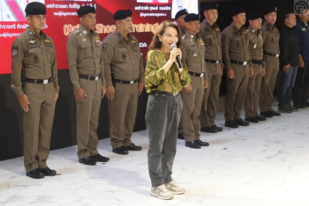 Schießübungen in einem Einkaufszentrum in Phuket (Fotos)