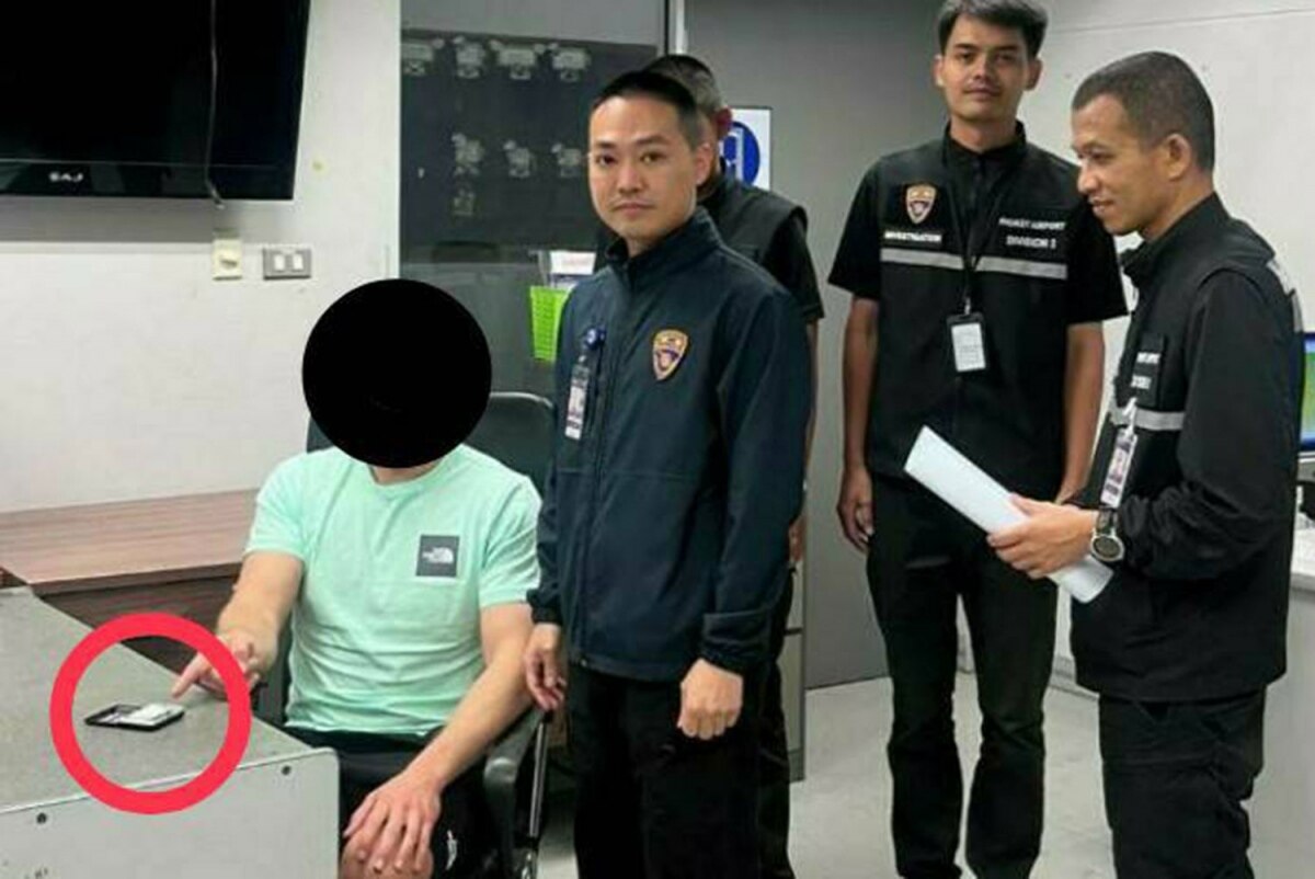 Kokain im Reisepass - Ausländer am Flughafen von Phuket sofort festgenommen