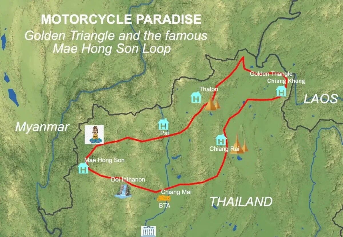 Ein Paradies für Motorradfahrer: Die schönsten Routen in Thailand