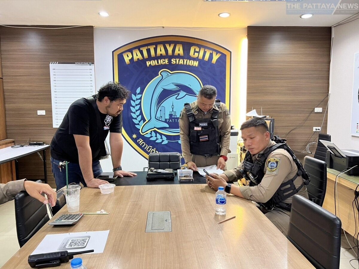 Betrunkener Ausländer sorgt mit Waffe für Aufruhr in Pattaya - Festnahme nach alkoholbedingtem Vorfall