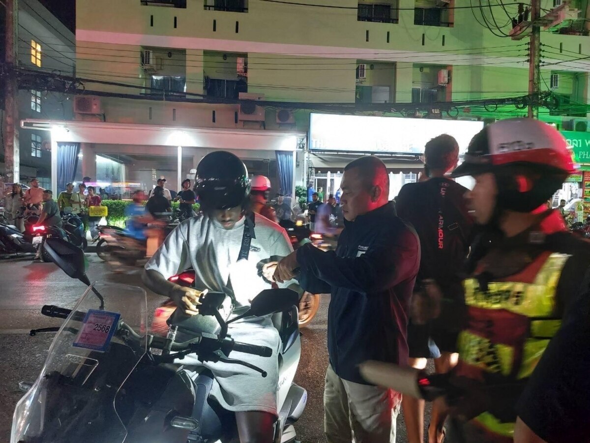 Endlich greift die Polizei in Patong hart durch: 20 Motorräder von rücksichts fahrenden Ausländern beschlagnahmt