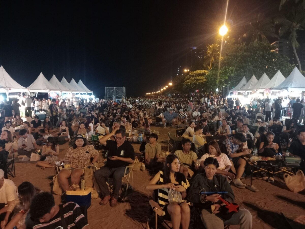 Fototour: Zweite Woche des Pattaya Musikfestivals zieht viele Besucher an